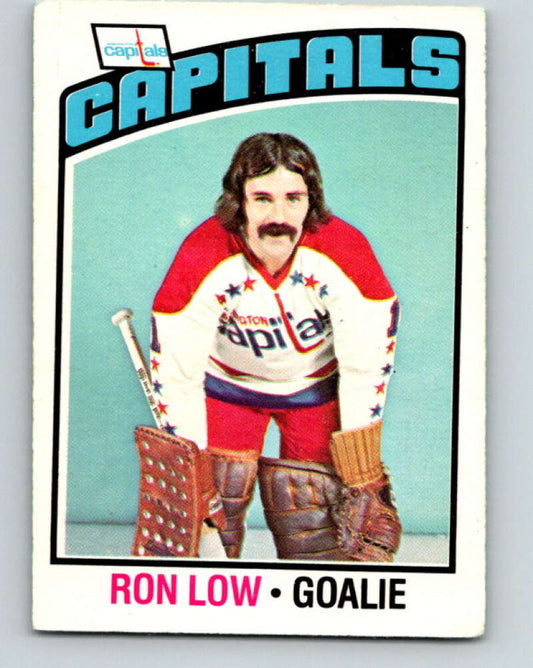 1976-77 O-Pee-Chee #69 Ron Low  Washington Capitals  V12470