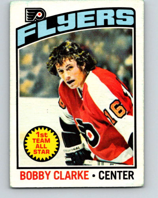 1976-77 O-Pee-Chee #70 Bobby Clarke  Philadelphia Flyers  V12472
