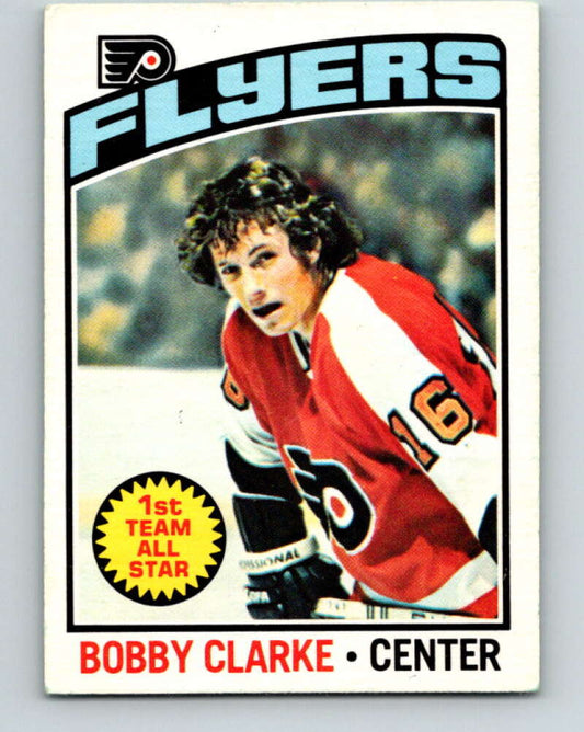 1976-77 O-Pee-Chee #70 Bobby Clarke  Philadelphia Flyers  V12473
