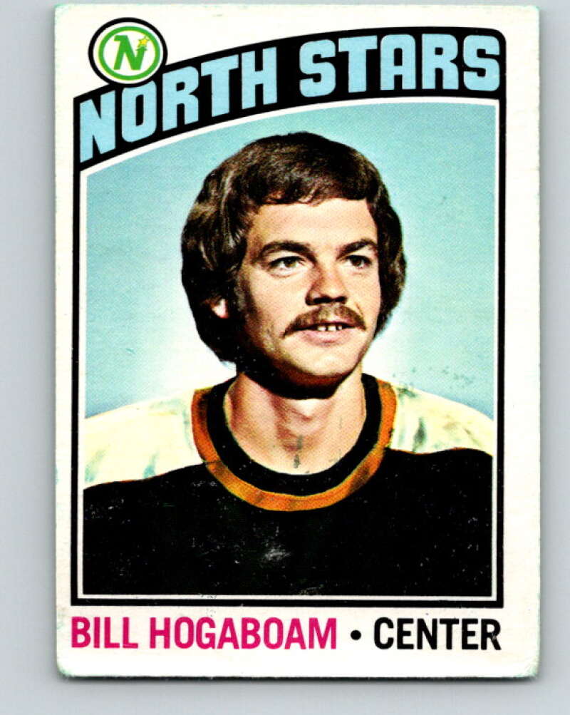 1976-77 O-Pee-Chee #73 Bill Hogaboam Minnesota North Stars V12479