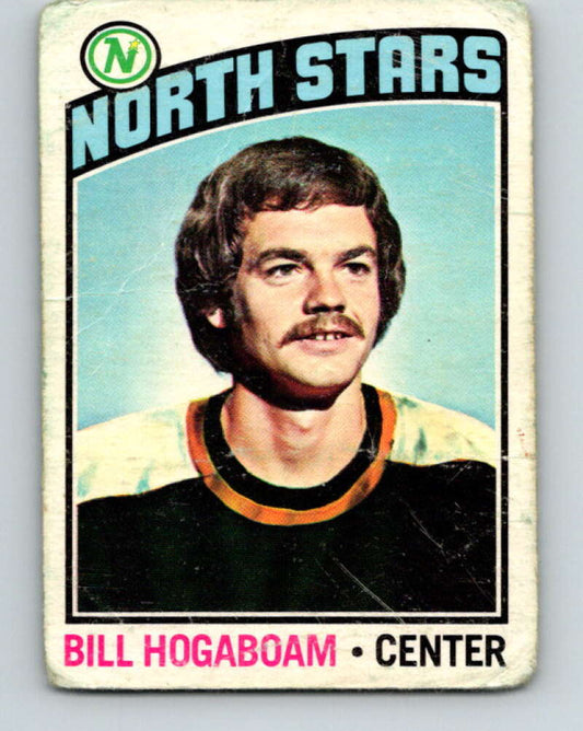 1976-77 O-Pee-Chee #73 Bill Hogaboam  Minnesota North Stars  V12481
