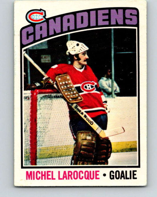 1976-77 O-Pee-Chee #79 Michel Larocque  Montreal Canadiens  V12496