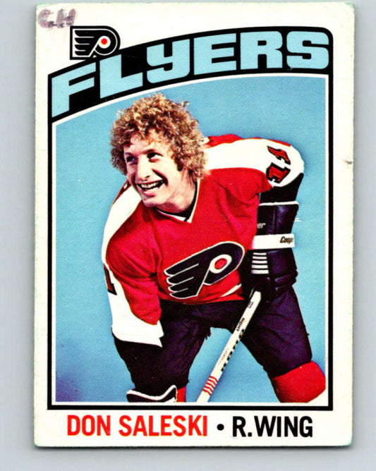 1976-77 O-Pee-Chee #81 Don Saleski  Philadelphia Flyers  V12504