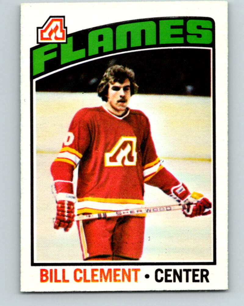 1976-77 O-Pee-Chee #82 Bill Clement Atlanta Flames V12505