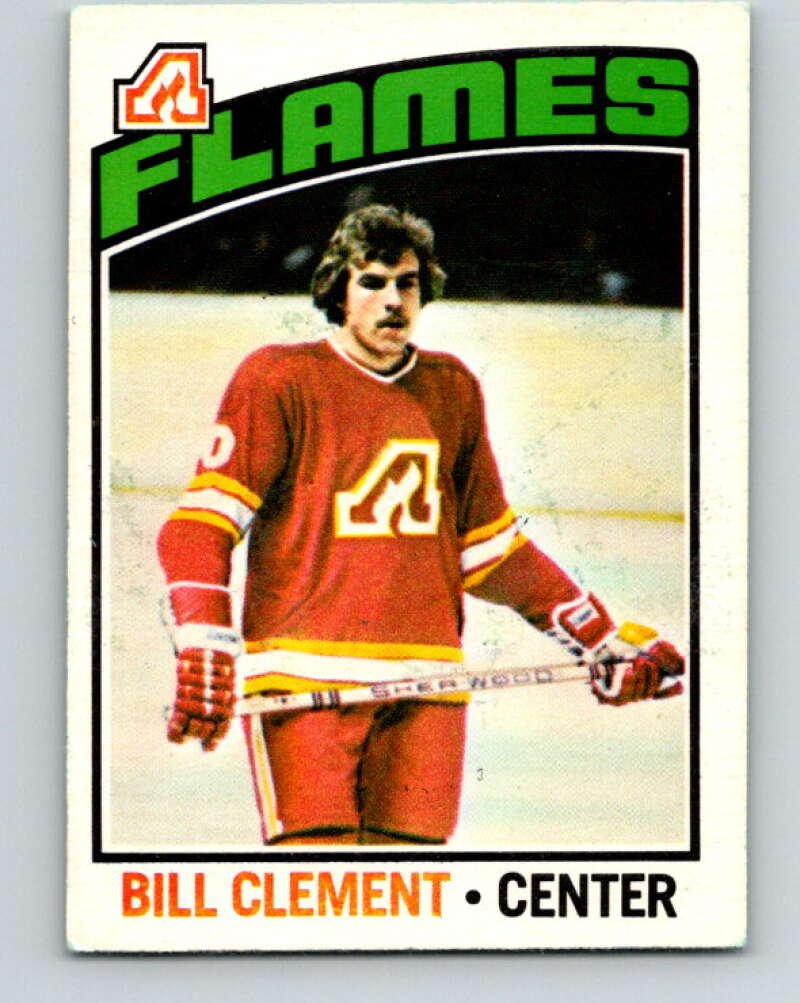 1976-77 O-Pee-Chee #82 Bill Clement Atlanta Flames V12507