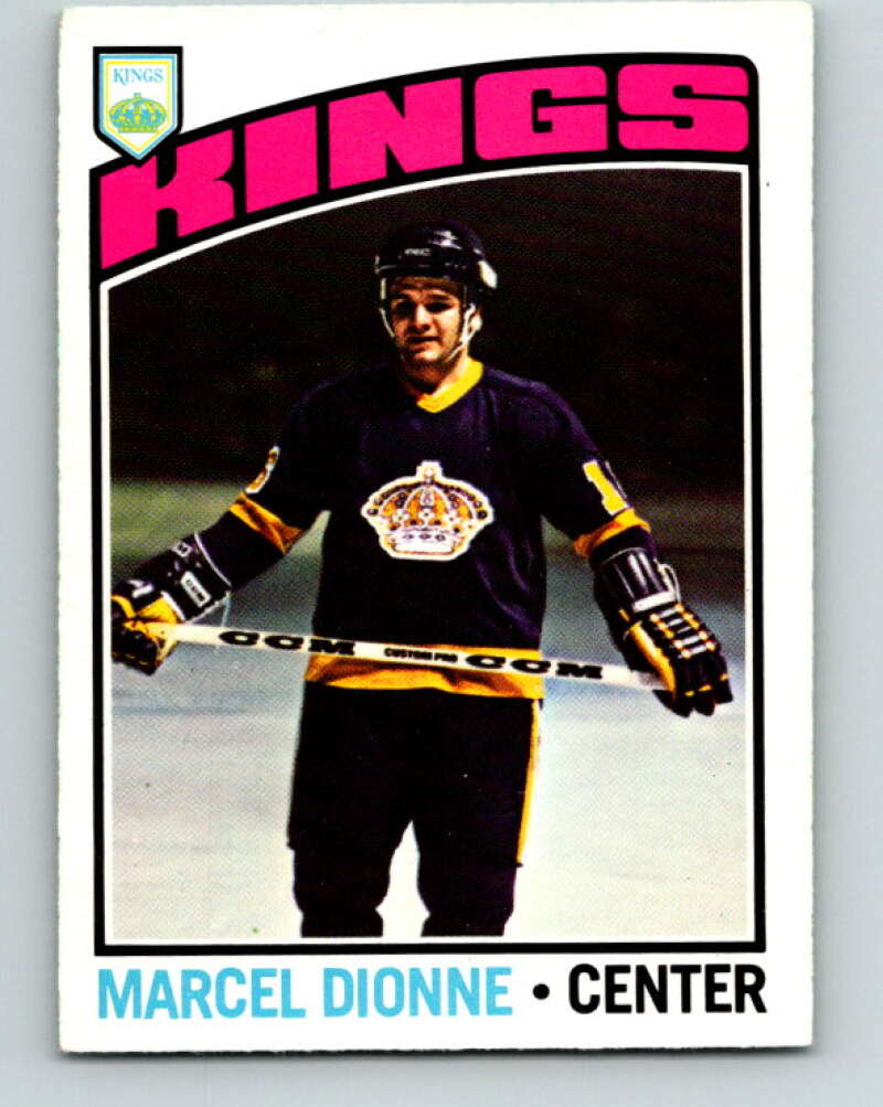 1976-77 O-Pee-Chee #91 Marcel Dionne Los Angeles Kings V12532