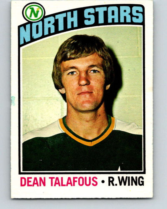 1976-77 O-Pee-Chee #103 Dean Talafous  Minnesota North Stars  V12562