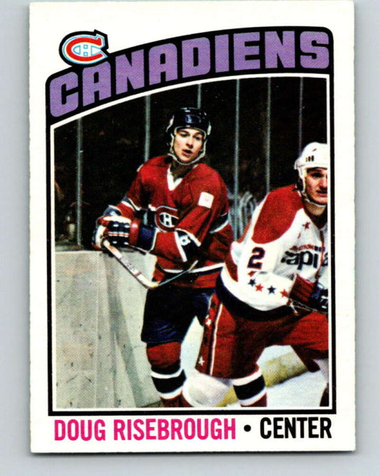 1976-77 O-Pee-Chee #109 Doug Risebrough  Montreal Canadiens  V12571