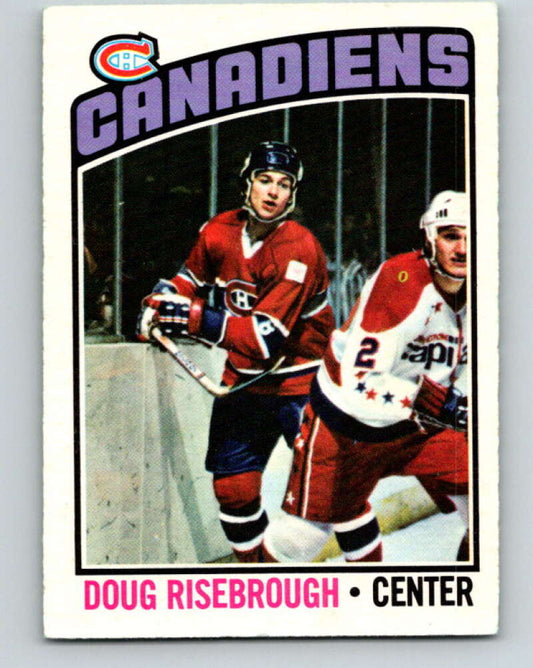 1976-77 O-Pee-Chee #109 Doug Risebrough  Montreal Canadiens  V12574