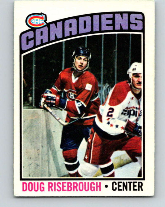1976-77 O-Pee-Chee #109 Doug Risebrough  Montreal Canadiens  V12576