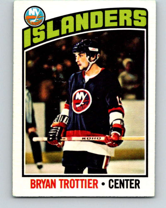 1976-77 O-Pee-Chee #115 Bryan Trottier  RC Rookie Islanders  V12593