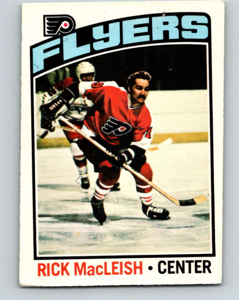 1976-77 O-Pee-Chee #121 Rick MacLeish Philadelphia Flyers V12608