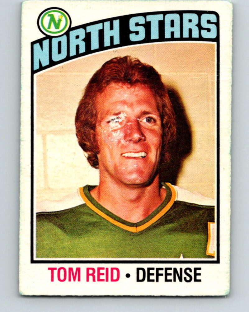 1976-77 O-Pee-Chee #123 Tom Reid Minnesota North Stars V12615
