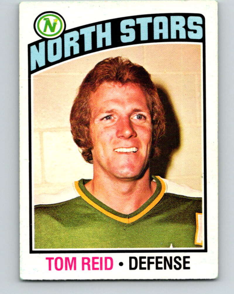 1976-77 O-Pee-Chee #123 Tom Reid Minnesota North Stars V12616