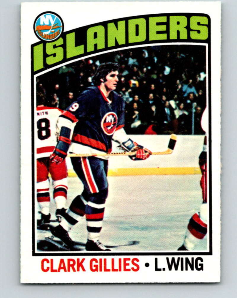 1976-77 O-Pee-Chee #126 Clark Gillies New York Islanders V12627