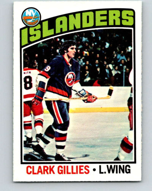 1976-77 O-Pee-Chee #126 Clark Gillies  New York Islanders  V12627