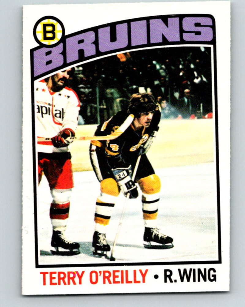 1976-77 O-Pee-Chee #130 Terry O'Reilly Boston Bruins V12632