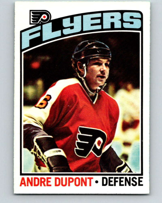 1976-77 O-Pee-Chee #131 Andre Dupont  Philadelphia Flyers  V12636