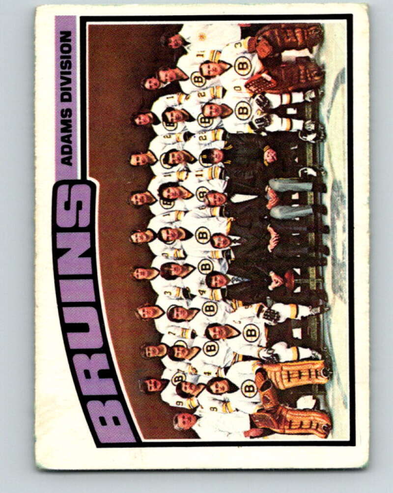 1976-77 O-Pee-Chee #133 Boston Bruins CL Boston Bruins V12639