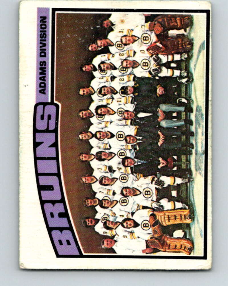 1976-77 O-Pee-Chee #133 Boston Bruins CL Boston Bruins V12041