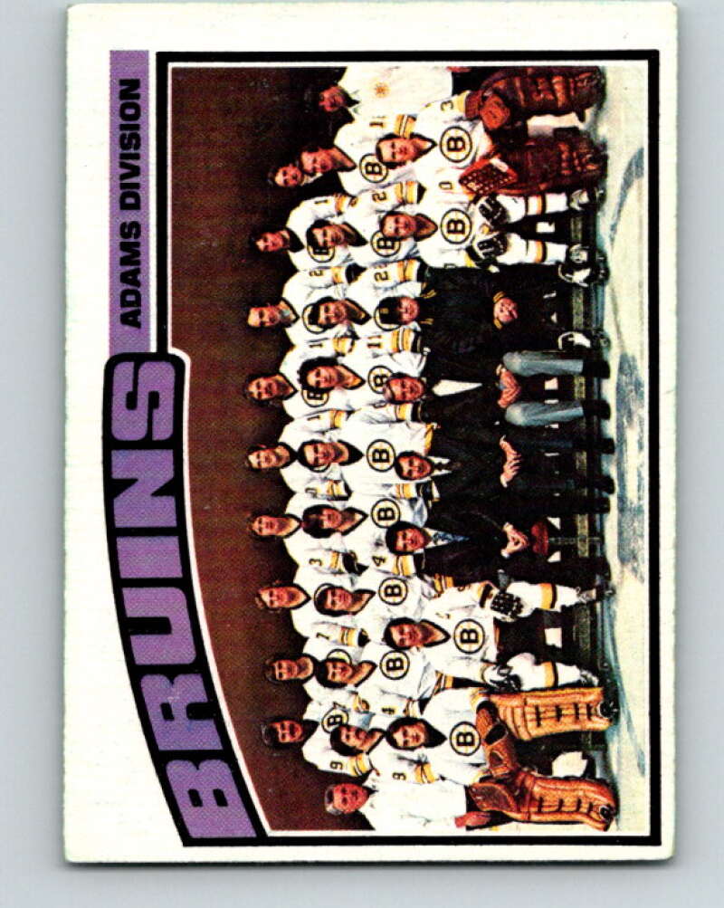 1976-77 O-Pee-Chee #133 Boston Bruins CL Boston Bruins V12043