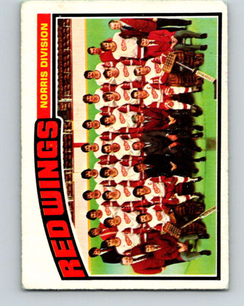 1976-77 O-Pee-Chee #137 Detroit Red Wings CL V12062