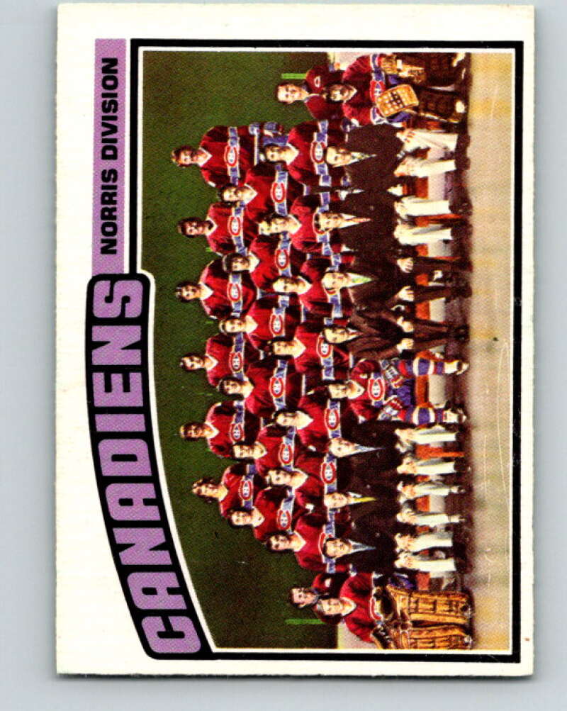 1976-77 O-Pee-Chee #141 Montreal Canadiens CL V12073