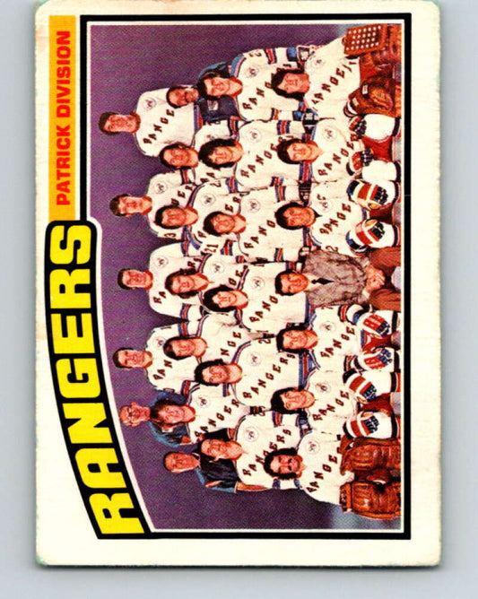 1976-77 O-Pee-Chee #143 New York Rangers CL   V12081