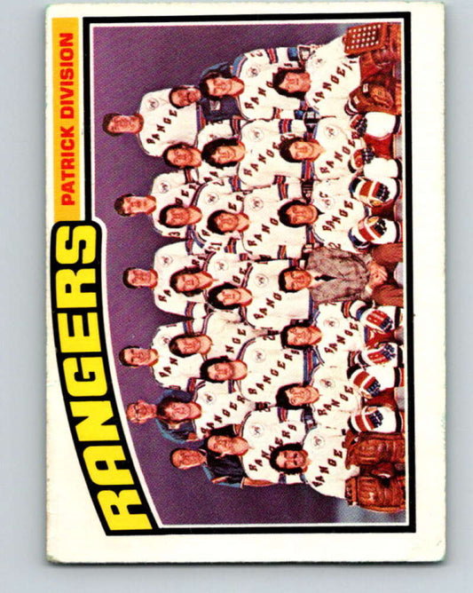 1976-77 O-Pee-Chee #143 New York Rangers CL   V12082