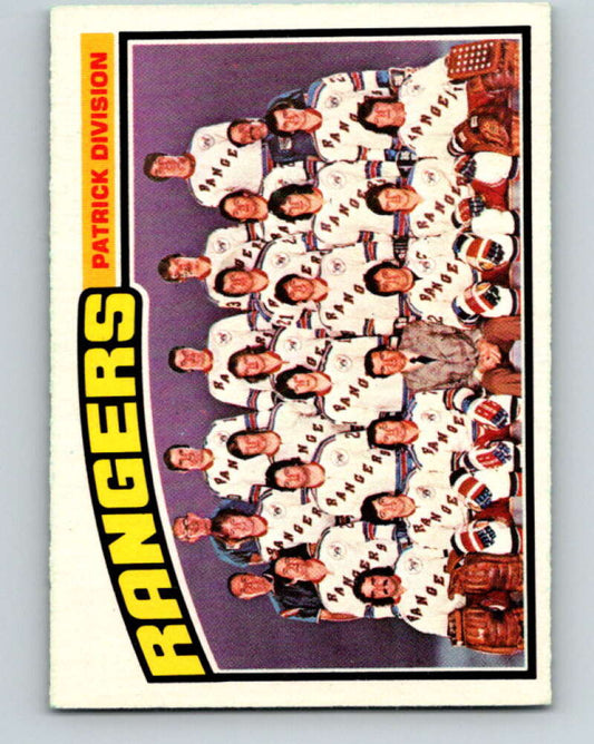1976-77 O-Pee-Chee #143 New York Rangers CL   V12083