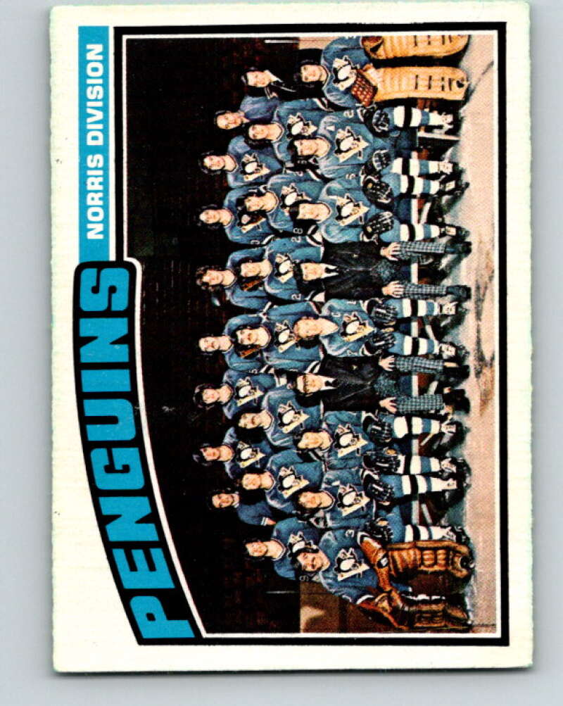 1976-77 O-Pee-Chee #145 Pittsburgh Penguins CL V12090