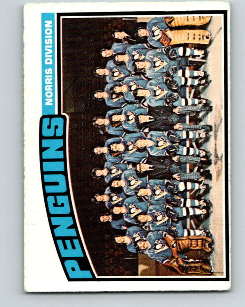 1976-77 O-Pee-Chee #145 Pittsburgh Penguins CL V12091