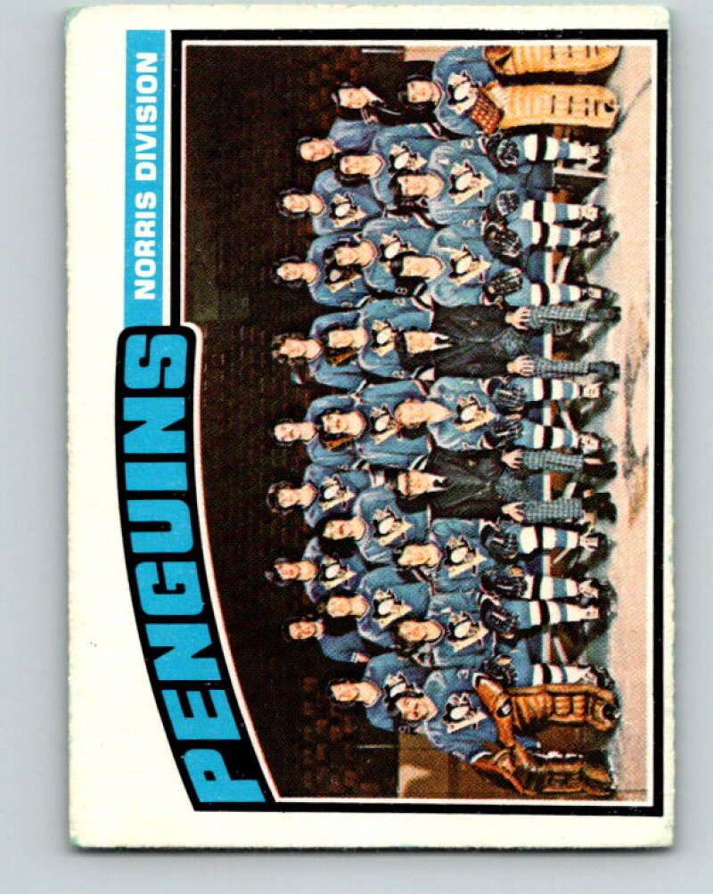 1976-77 O-Pee-Chee #145 Pittsburgh Penguins CL V12092