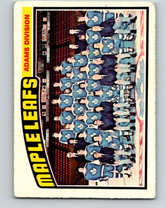 1976-77 O-Pee-Chee #147 Toronto Maple Leafs CL  V12100