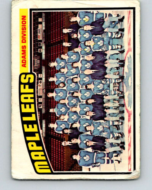 1976-77 O-Pee-Chee #147 Toronto Maple Leafs CL  V12102