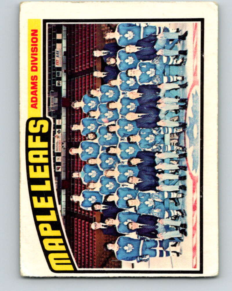 1976-77 O-Pee-Chee #147 Toronto Maple Leafs CL V12104