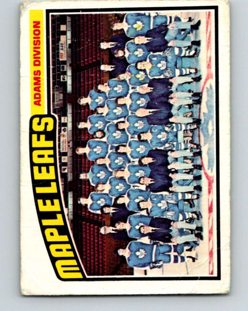 1976-77 O-Pee-Chee #147 Toronto Maple Leafs CL V12105