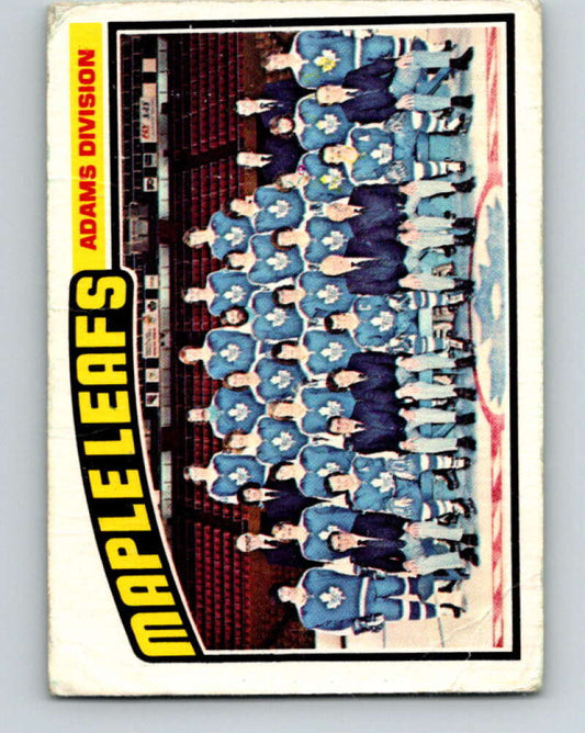 1976-77 O-Pee-Chee #147 Toronto Maple Leafs CL  V12105