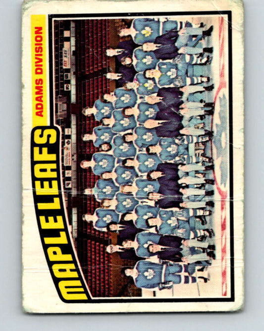 1976-77 O-Pee-Chee #147 Toronto Maple Leafs CL  V12106