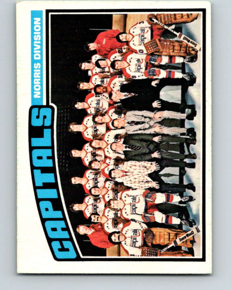 1976-77 O-Pee-Chee #149 Washington Capitals CL V12108