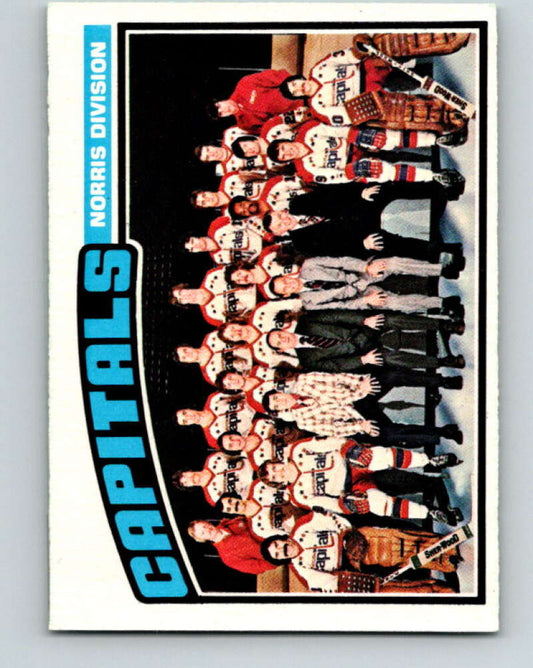 1976-77 O-Pee-Chee #149 Washington Capitals CL   V12110