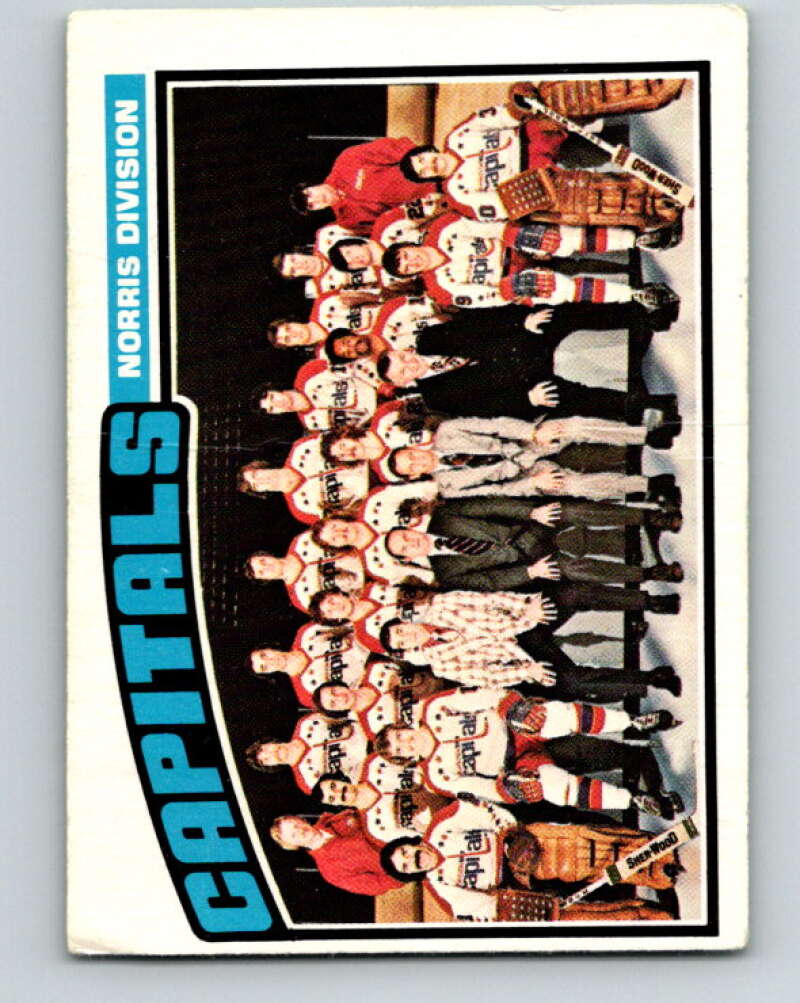 1976-77 O-Pee-Chee #149 Washington Capitals CL V12113