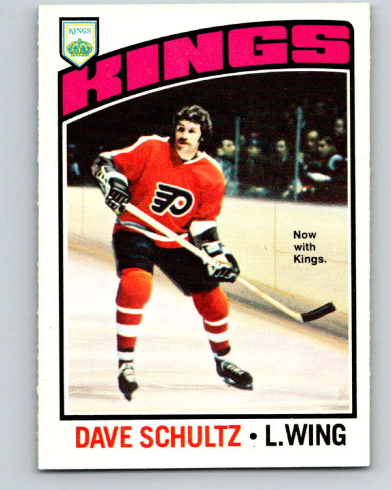1976-77 O-Pee-Chee #150 Dave Schultz Los Angeles Kings V12115