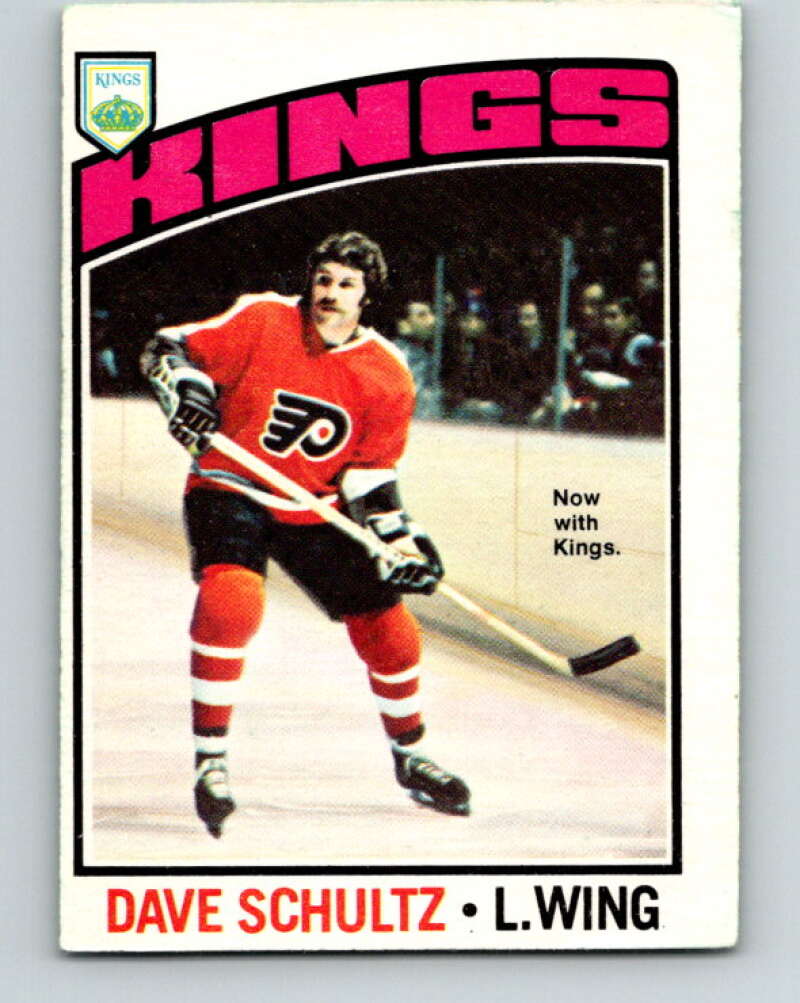 1976-77 O-Pee-Chee #150 Dave Schultz Los Angeles Kings V12117