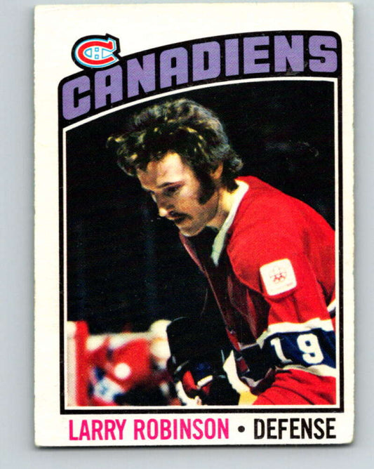 1976-77 O-Pee-Chee #151 Larry Robinson  Montreal Canadiens  V12118