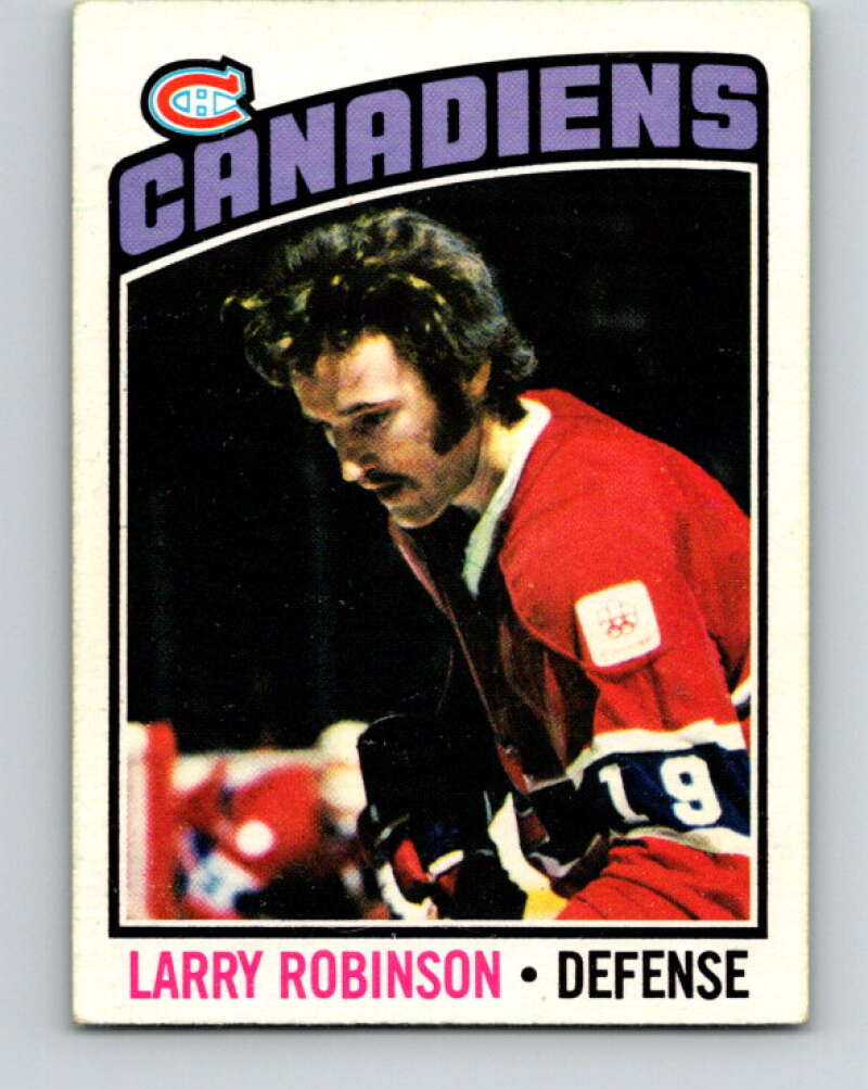 1976-77 O-Pee-Chee #151 Larry Robinson Montreal Canadiens V12119