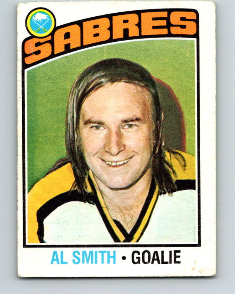 1976-77 O-Pee-Chee #152 Al Smith Buffalo Sabres V12120