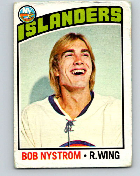 1976-77 O-Pee-Chee #153 Bob Nystrom  New York Islanders  V12122