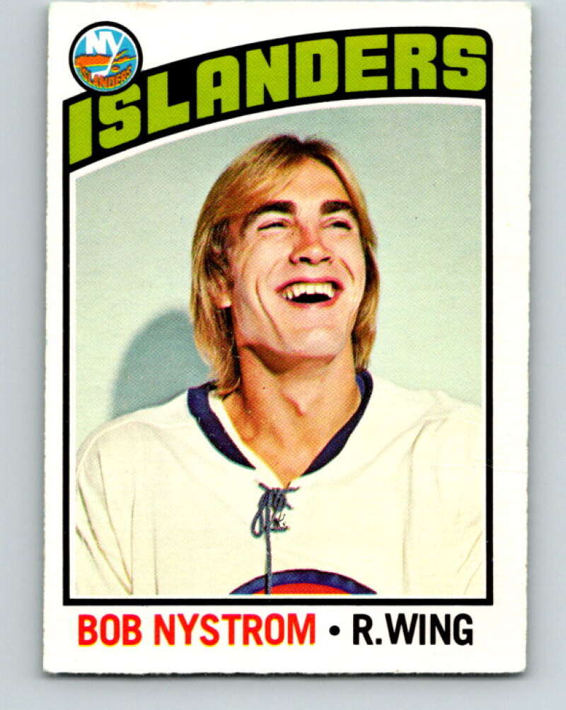1976-77 O-Pee-Chee #153 Bob Nystrom New York Islanders V12124
