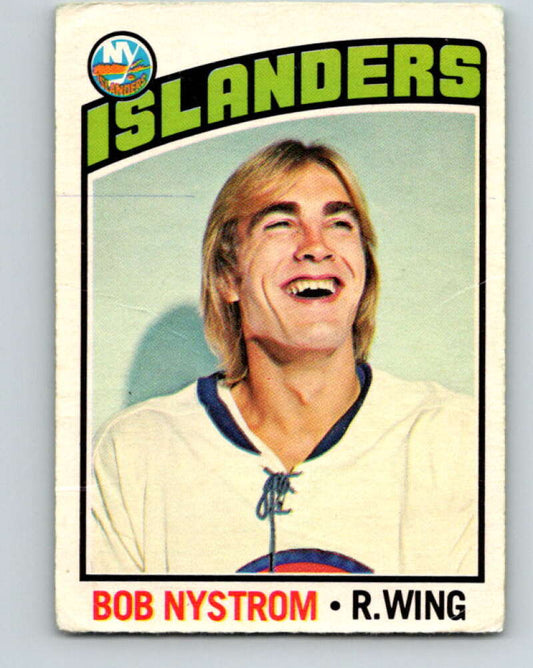 1976-77 O-Pee-Chee #153 Bob Nystrom  New York Islanders  V12125
